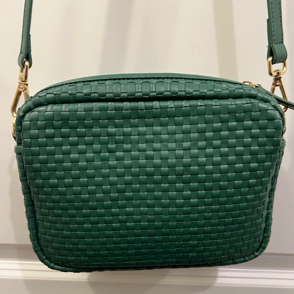 Quince crossbody woven bag